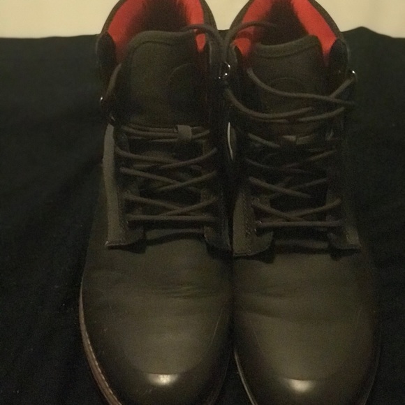 Army green/olive casual boots - Picture 3 of 6